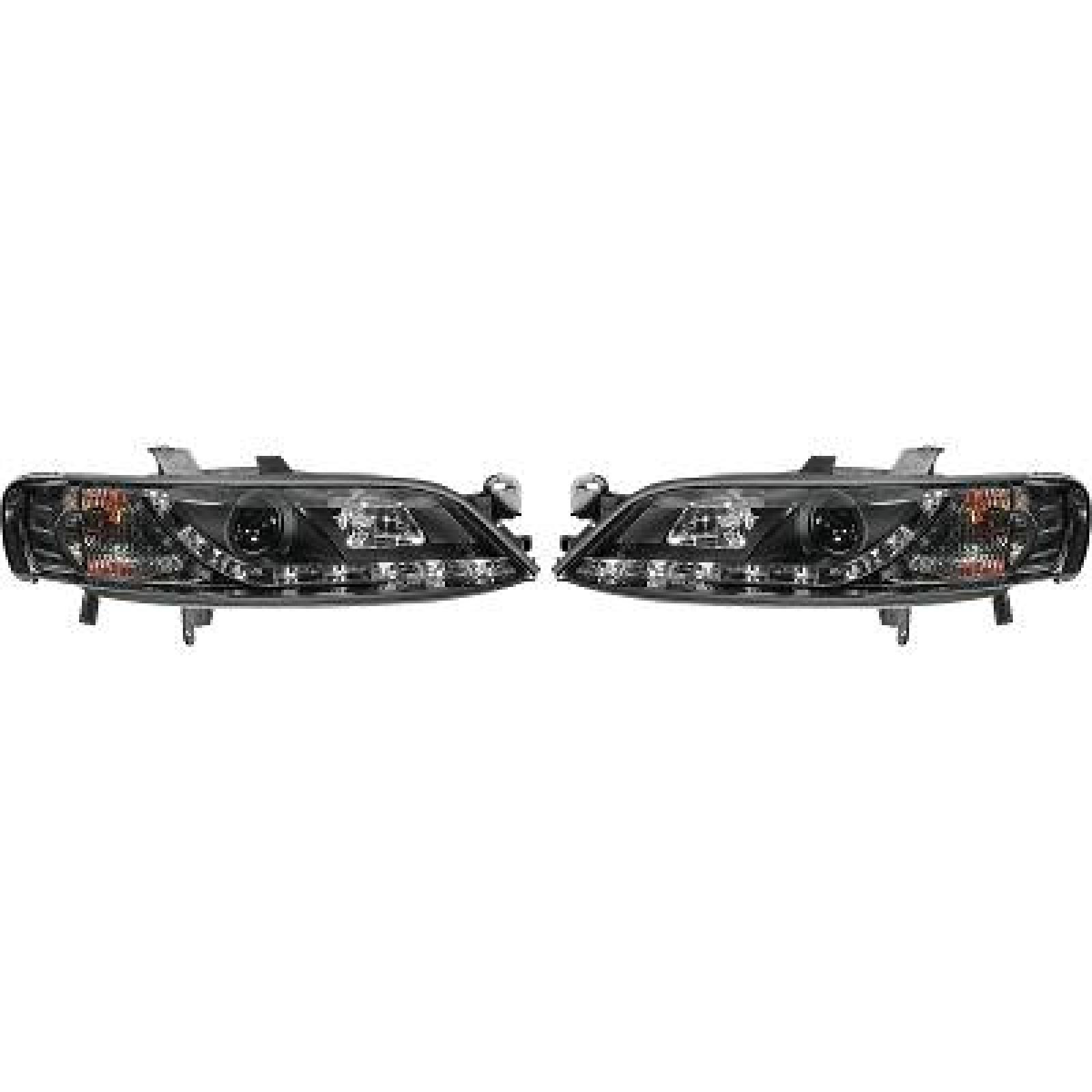 Jogo de faróis principais para Opel Vectra B 99-02