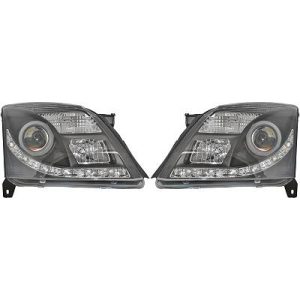 Jogo de faróis principais para Opel Vectra C Berlina/Carrinha 02-05