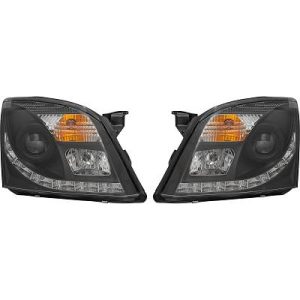 Jogo de faróis principais para Opel Vectra C Berlina/Carrinha 02-05