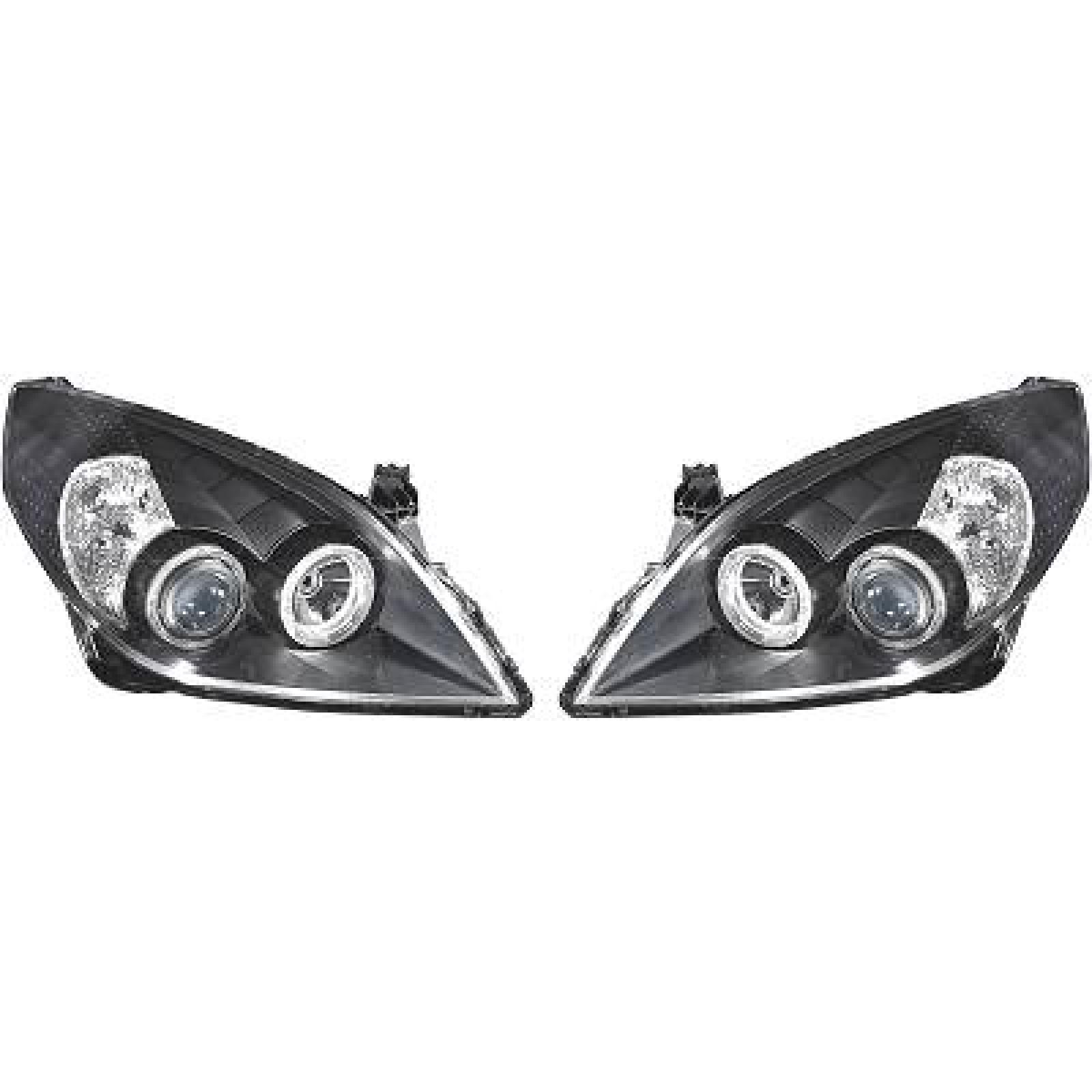 Jogo de faróis principais para Opel Vectra C Berlina/Carrinha 05-08