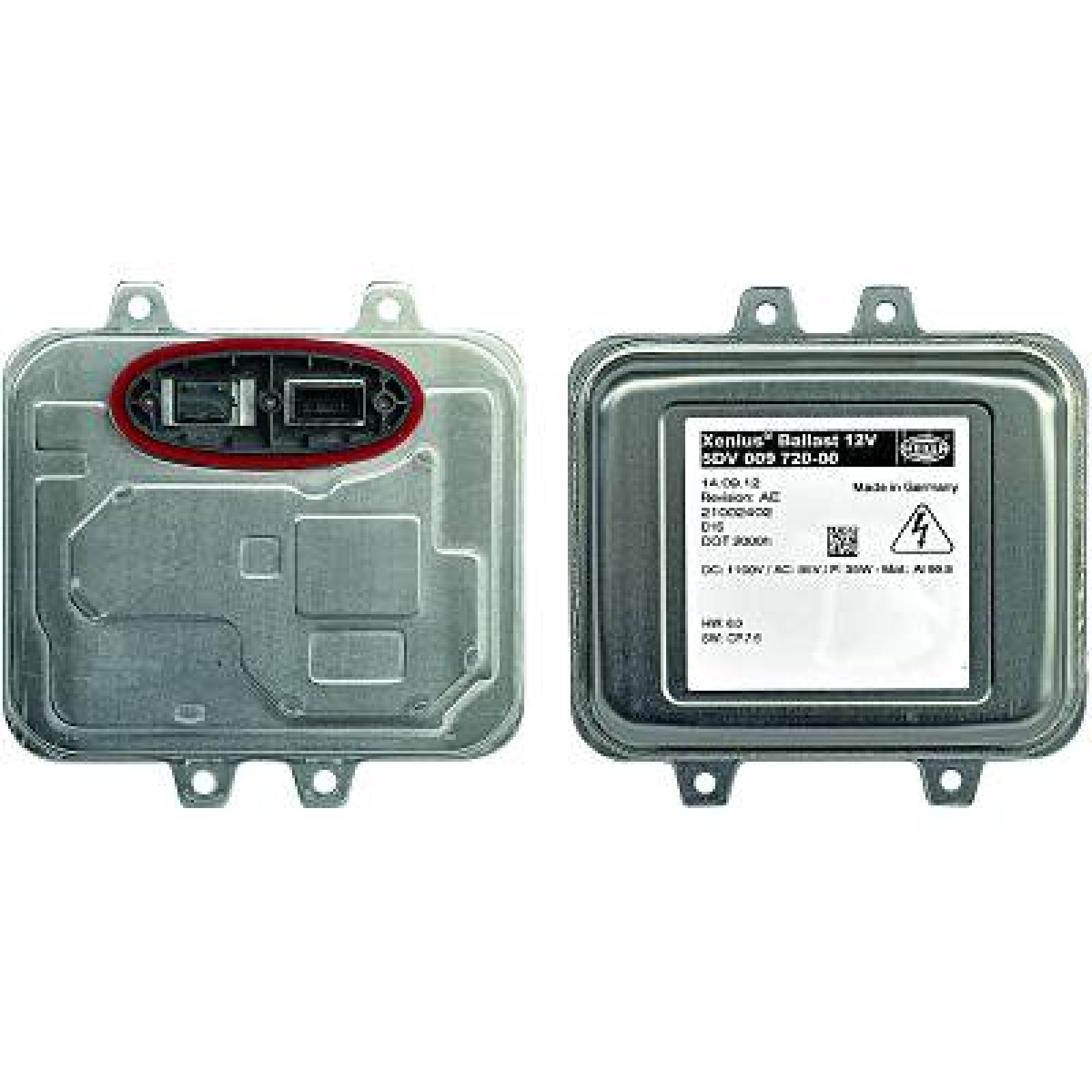 Balastro de XENON OEM para Opel Astra J 09-12