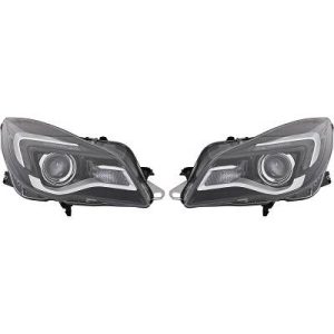 Jogo de faróis principais para Opel Insignia Berlina/Sportstourer 08-17