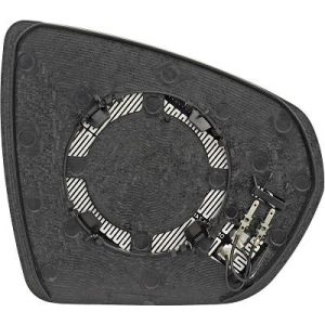 Vidro de espelho, espelho retrovisor exterior Esquerdo para Peugeot 3008 17->>