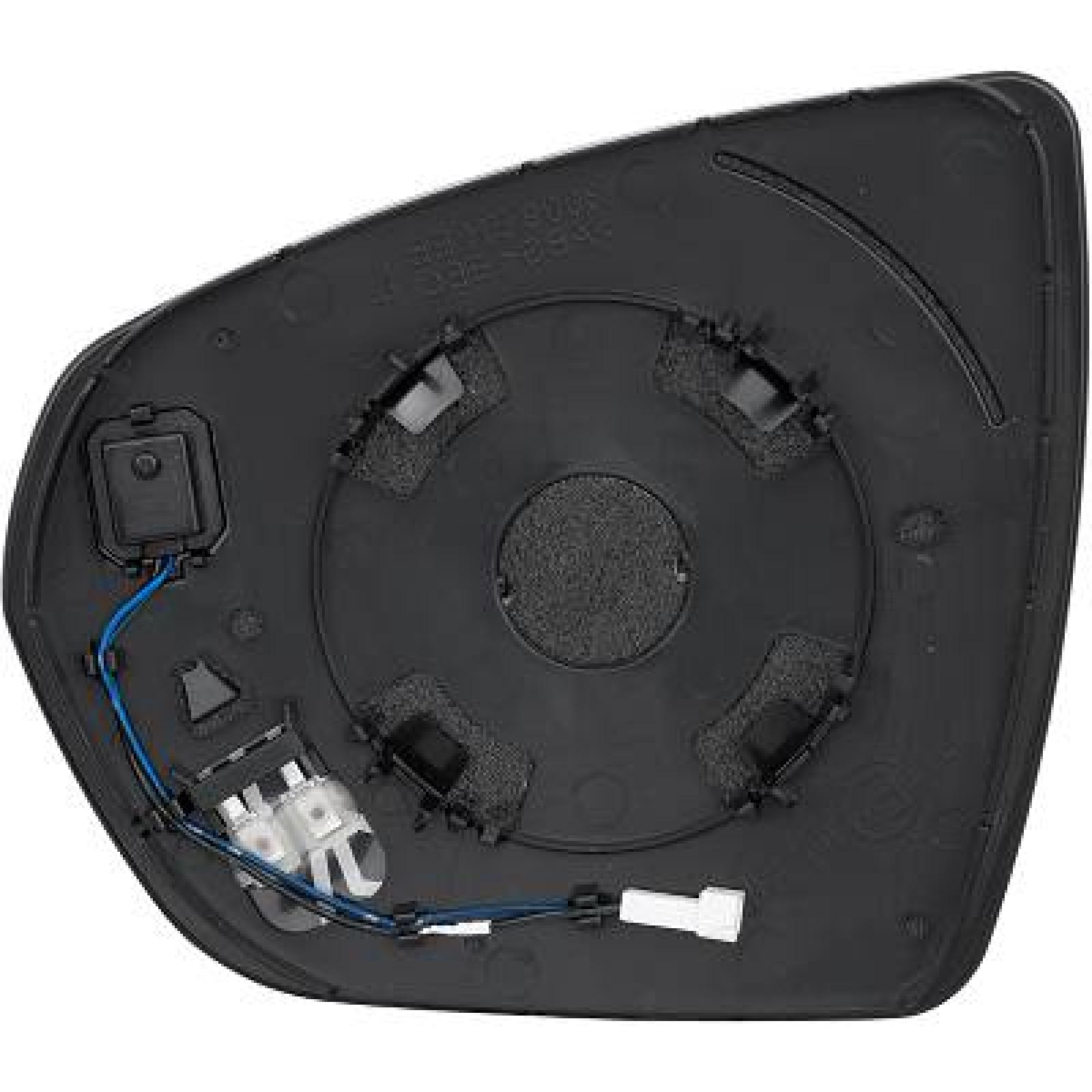 Vidro de espelho, espelho retrovisor exterior Direito para Opel Grandland X 17->>