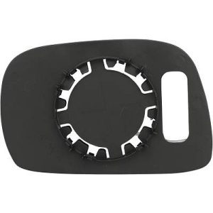 Vidro de espelho, espelho retrovisor exterior Direito para Opel Agila 03-07