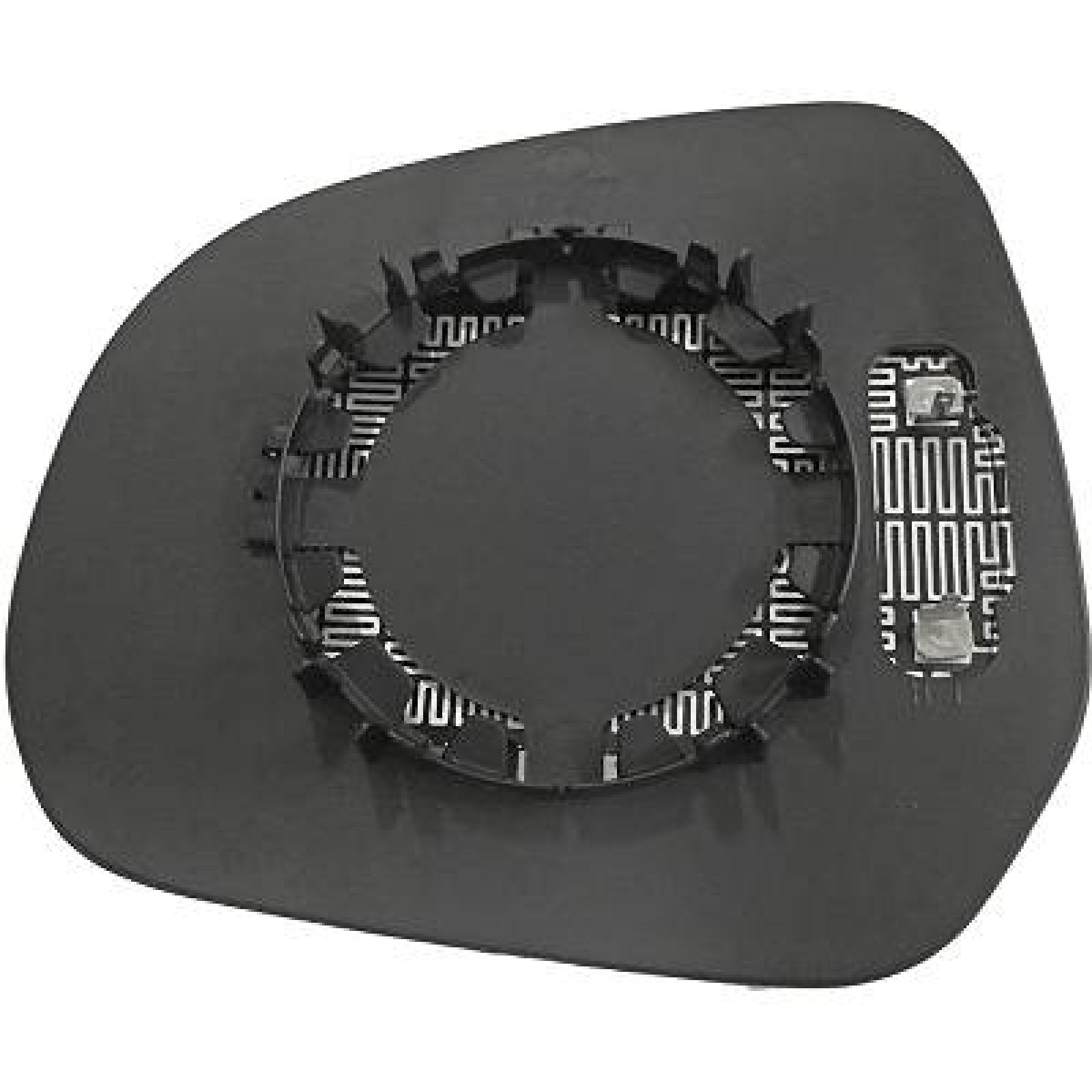 Vidro de espelho, espelho retrovisor exterior Direito para Suzuki Splash 08-12