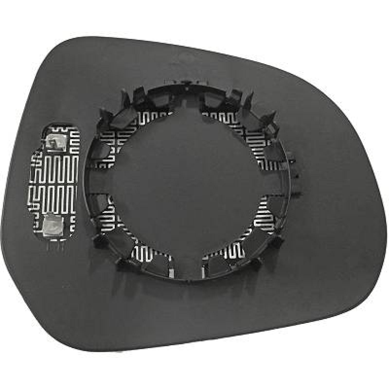 Vidro de espelho, espelho retrovisor exterior Esquerdo para Suzuki Splash 08-12
