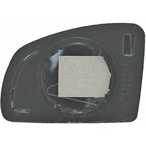 Vidro de espelho, espelho retrovisor exterior Direito para Opel Meriva 06-10