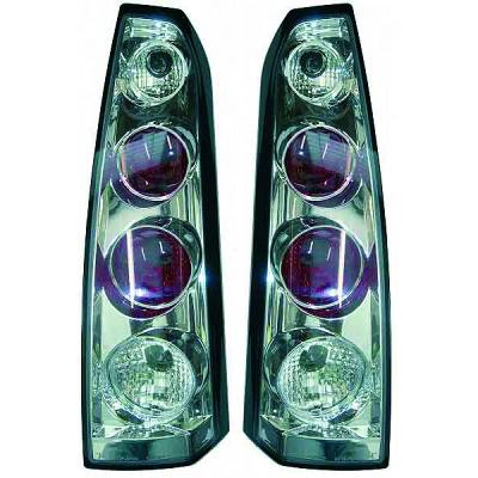 Jogo de farolins traseiros para Opel Meriva 06-10