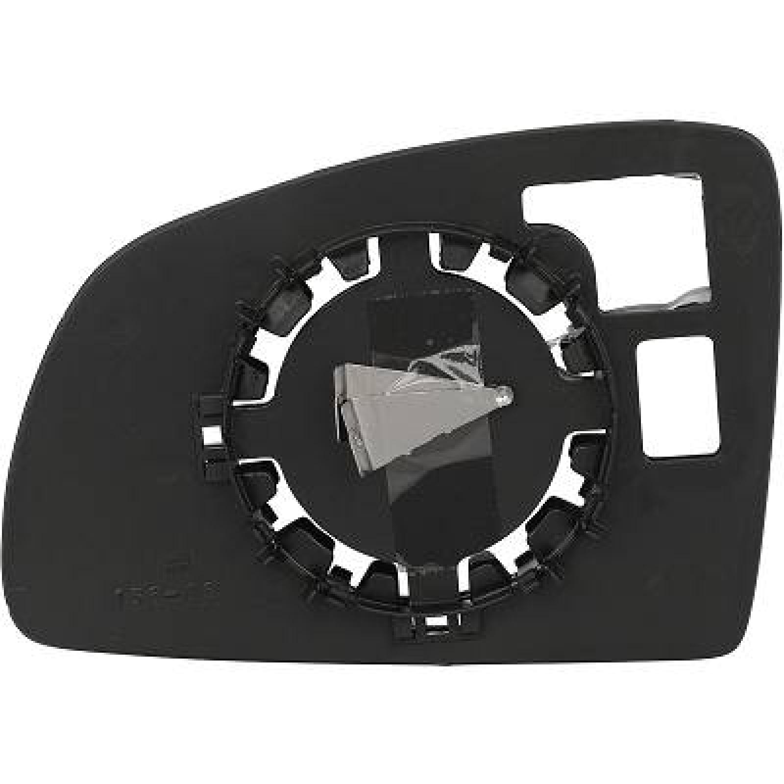 Vidro de espelho, espelho retrovisor exterior Direito para Opel Meriva 06-10