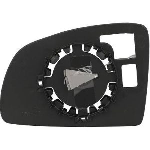 Vidro de espelho, espelho retrovisor exterior Direito para Opel Meriva 03-06