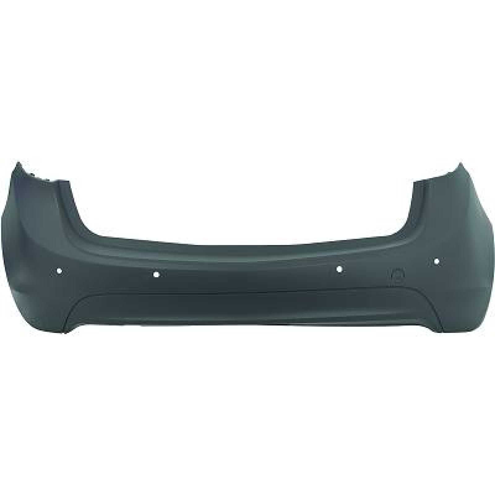 Pára-choques Traseiro para Opel Meriva 14->>
