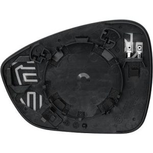 Vidro de espelho, espelho retrovisor exterior Direito para Opel Crossland X 17->>