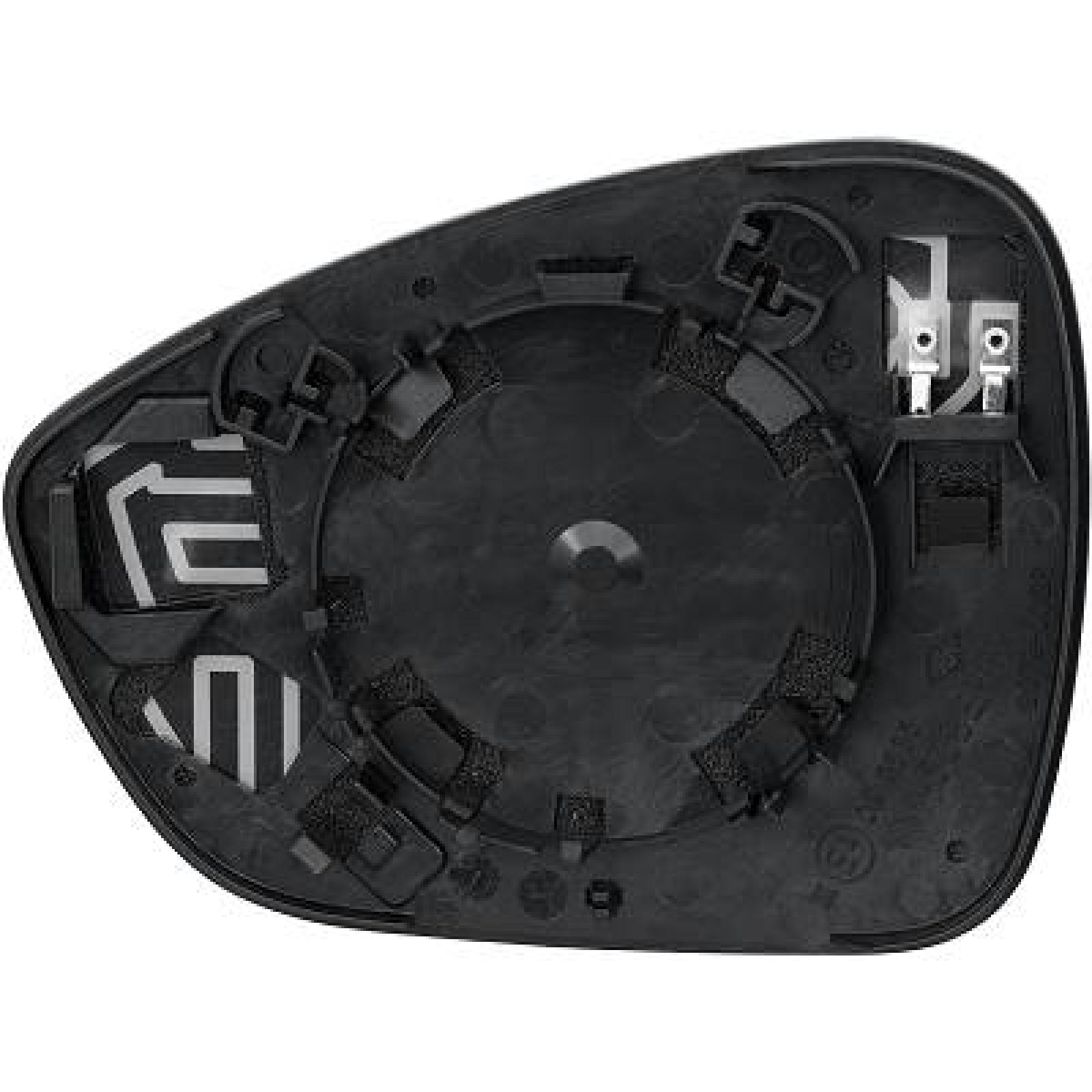 Vidro de espelho, espelho retrovisor exterior Direito para Citroen C4 3/5 portas 15->>