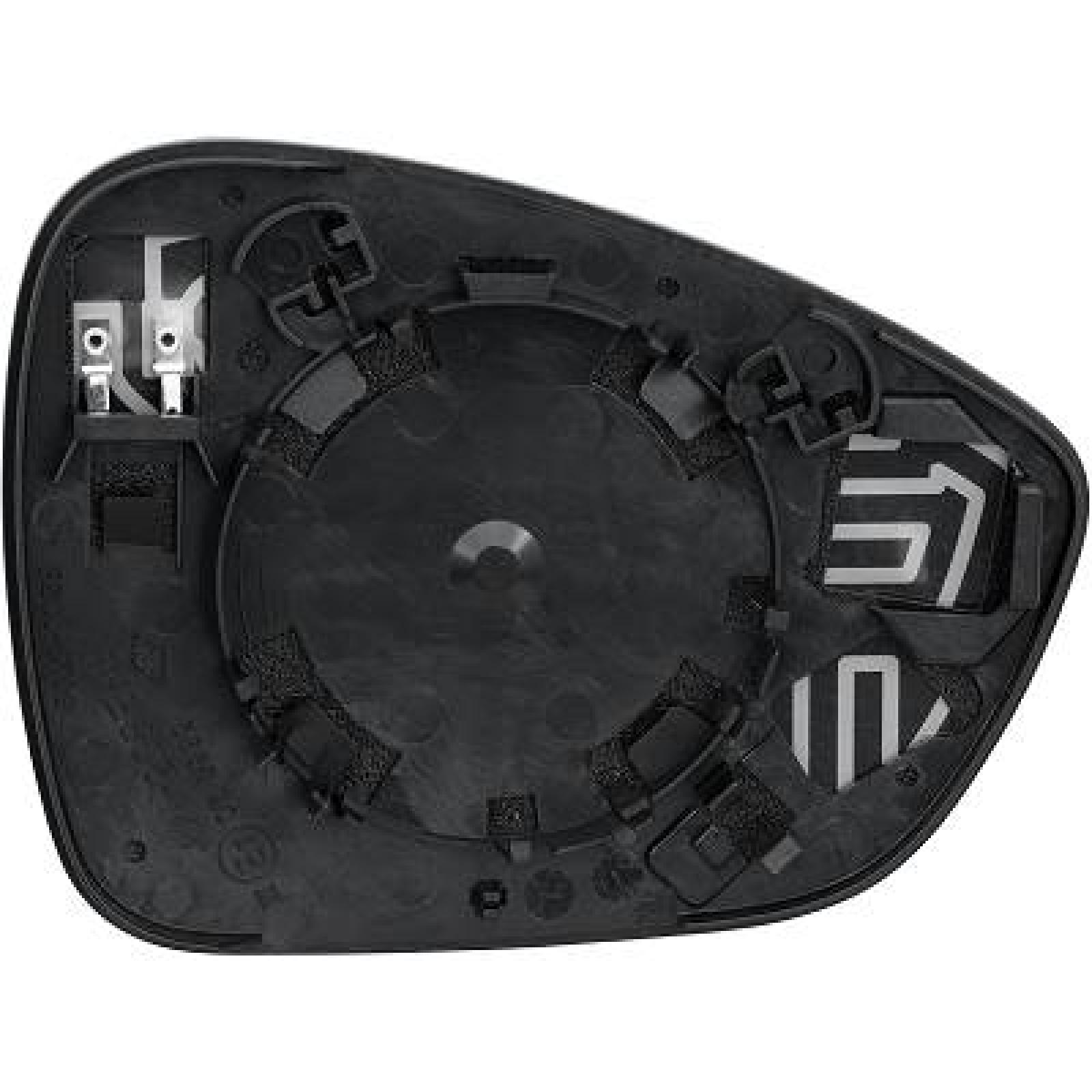 Vidro de espelho, espelho retrovisor exterior Esquerdo para Citroen C4 3/5 portas 11-15