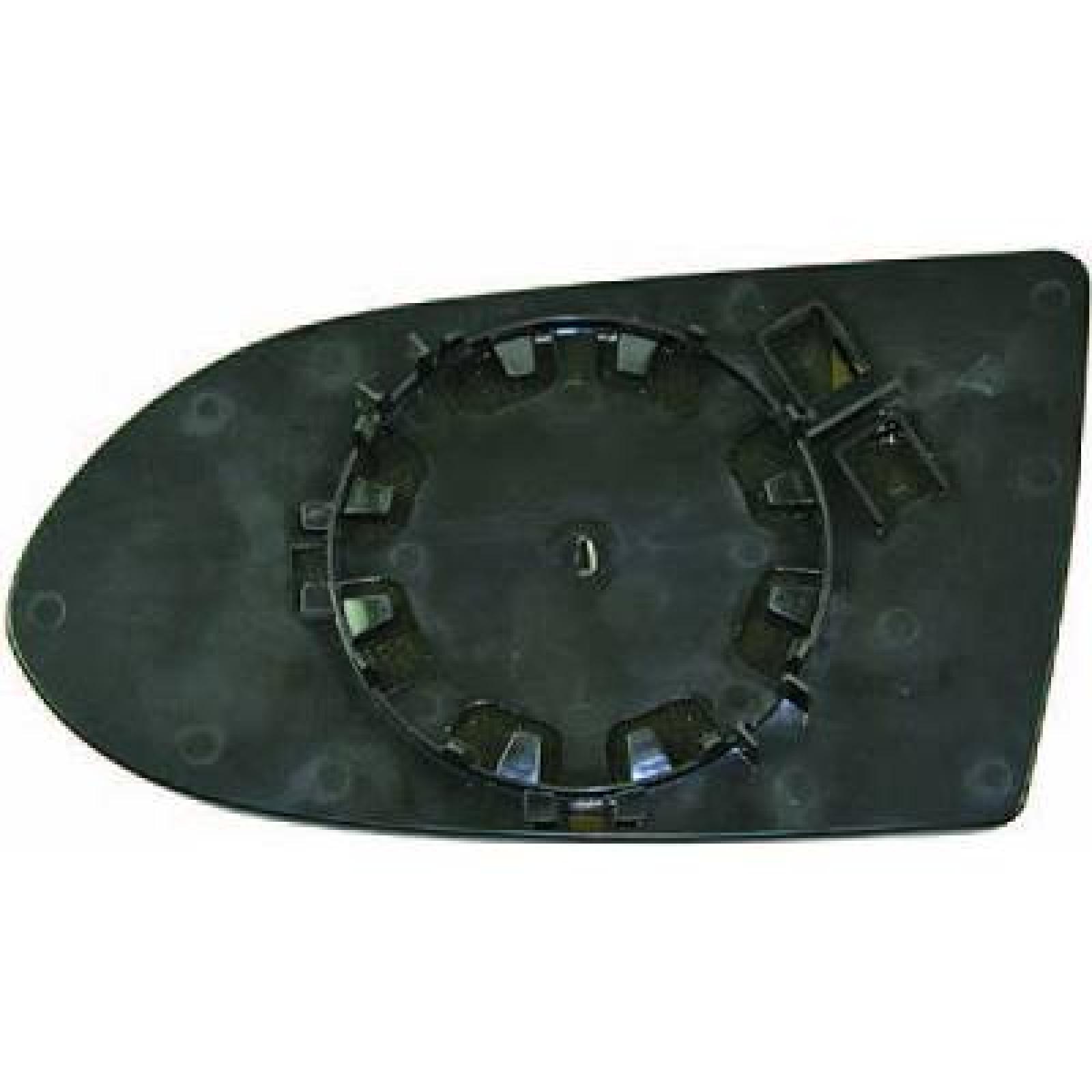 Vidro de espelho, espelho retrovisor exterior Esquerdo para Opel Zafira 99-05
