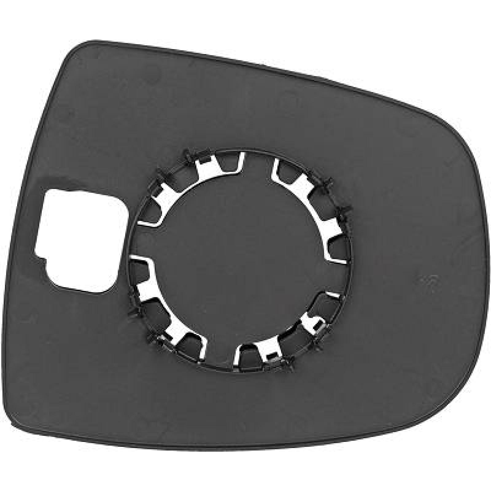 Vidro de espelho, espelho retrovisor exterior Esquerdo para Renault Traffic II 06-13
