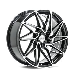 Jante 1AV ZX10 18x8 ET40 5x120 - GLOSS BLACK & POLISHED
