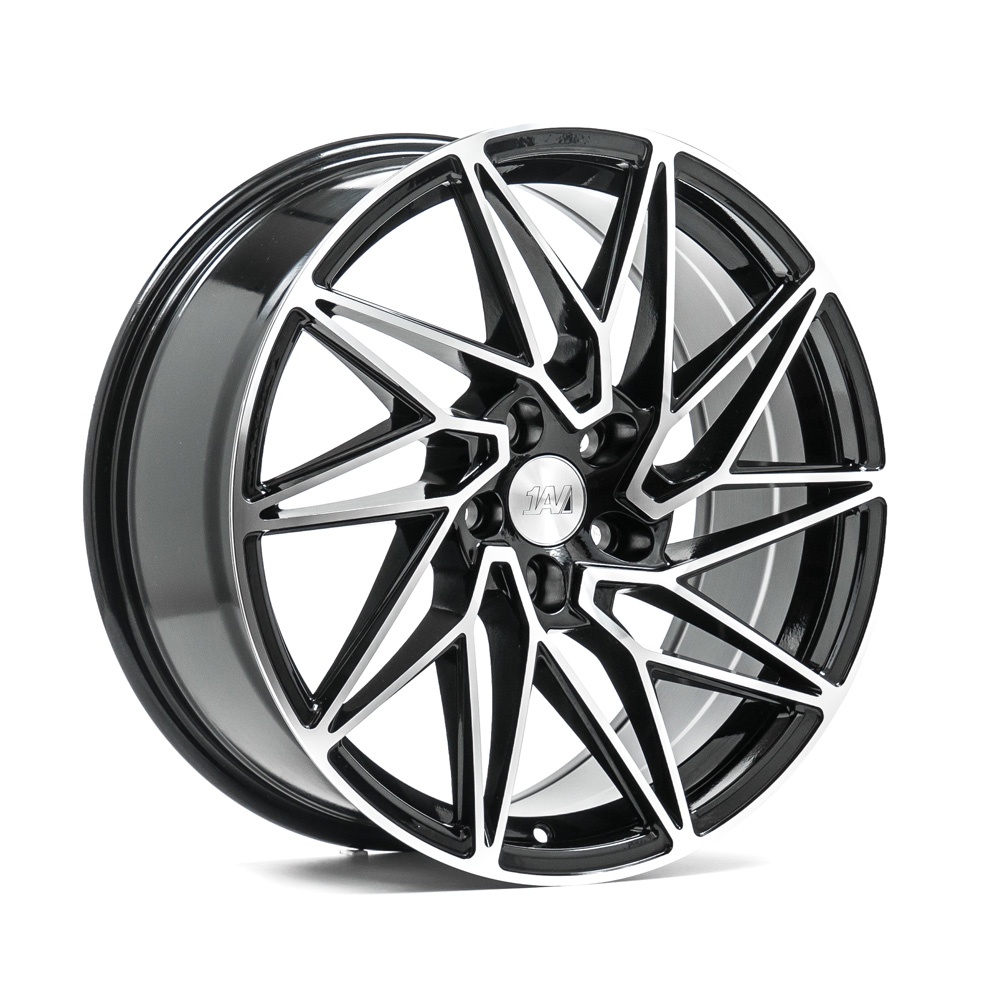 Jante 1AV ZX10 18x8 ET40 5x120 - GLOSS BLACK & POLISHED