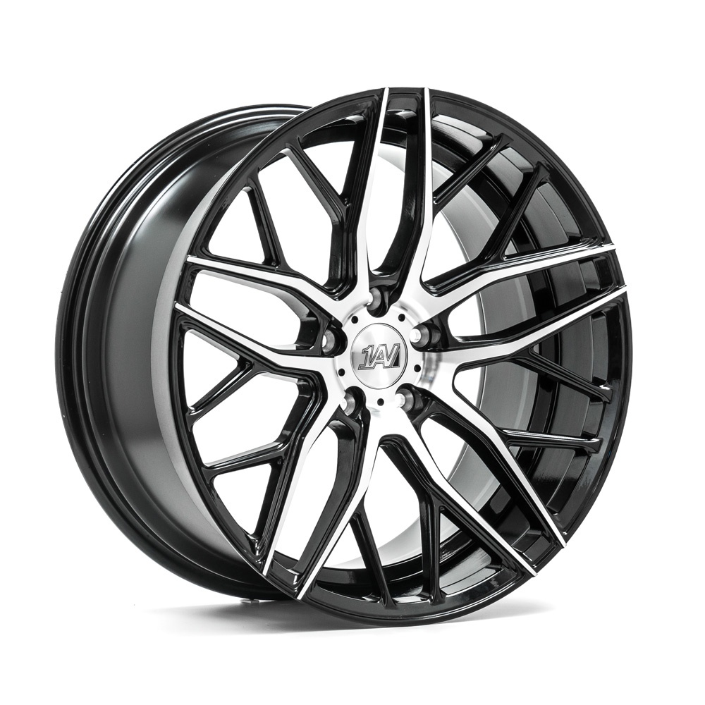 Jante 1AV ZX11 20x8,5 ET35 5x120 - GLOSS BLACK & POLISHED