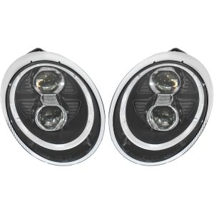 Jogo de faróis principais para Porsche 911 04-08