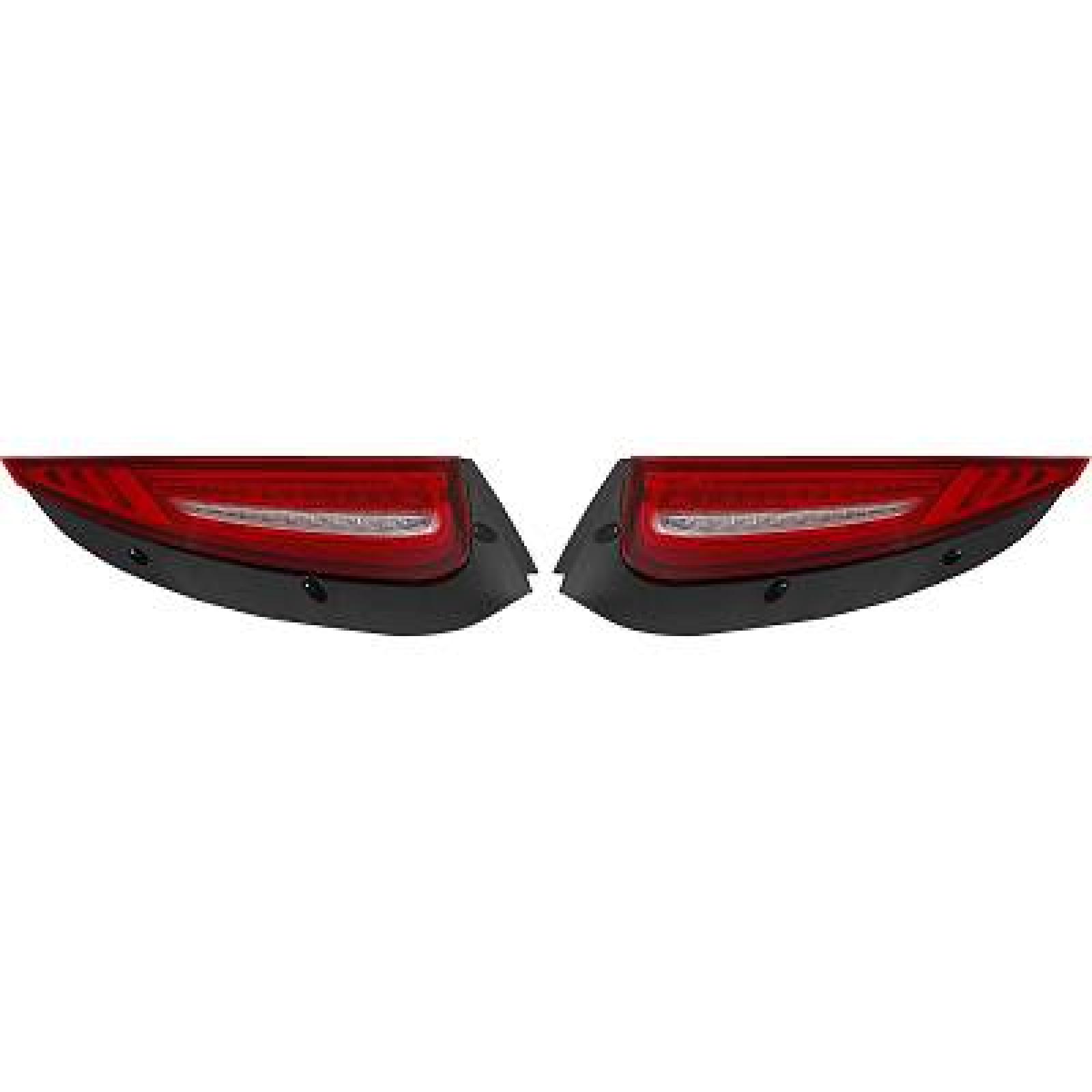 Jogo de farolins traseiros para Porsche 911 04-08