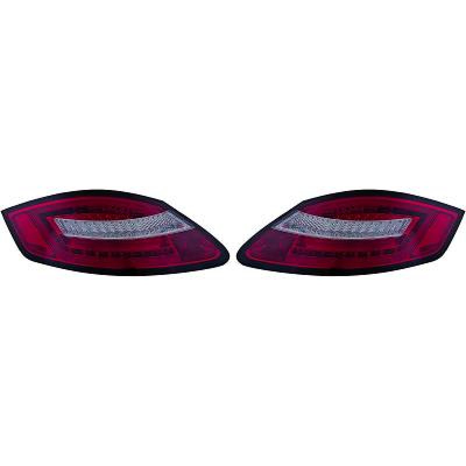 Jogo de farolins traseiros para Porsche Boxter 04-08