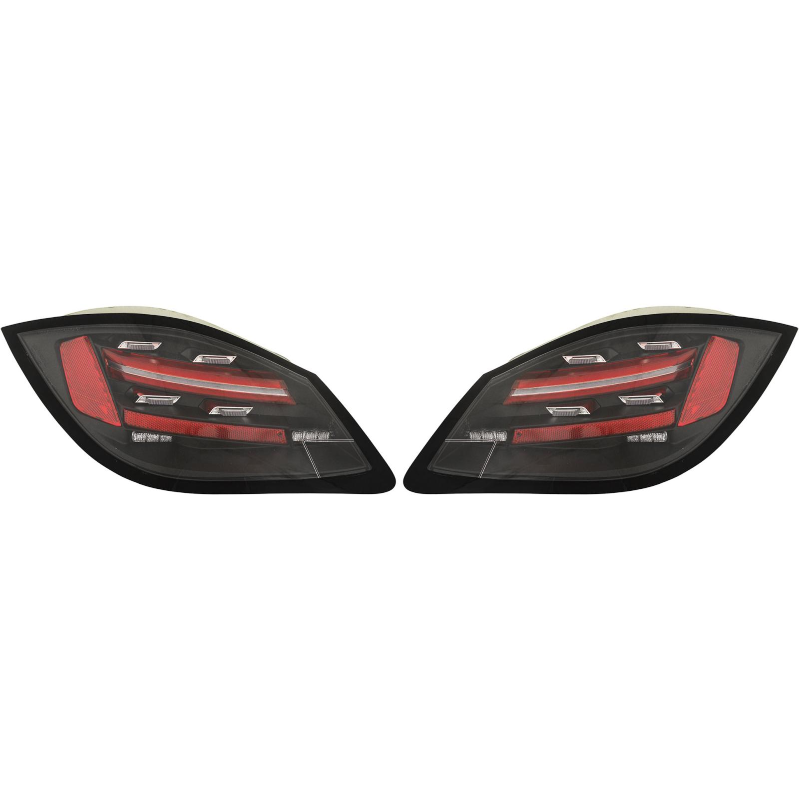 Jogo de farolins traseiros para Porsche Boxter 09-12