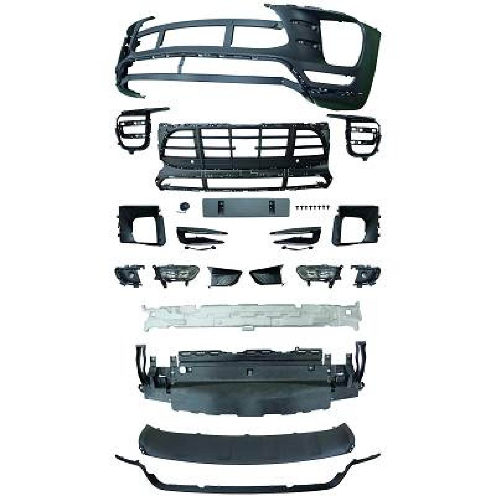 Pára-choques Dianteiro para Porsche Macan 14->>