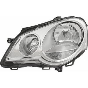 Farol principal Esquerdo para Volkswagen Polo 05-09