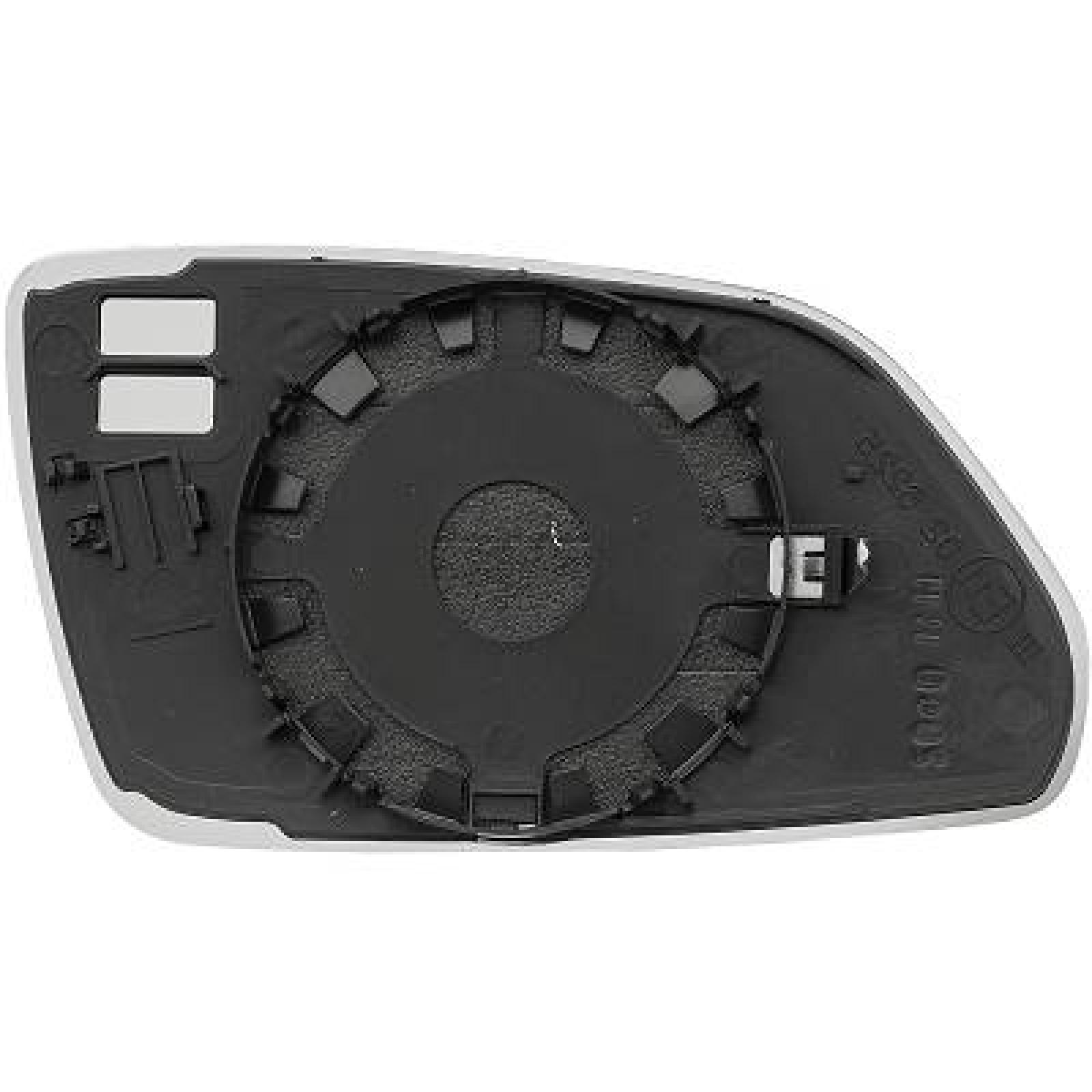 Vidro de espelho, espelho retrovisor exterior Esquerdo para Volkswagen Polo 05-09