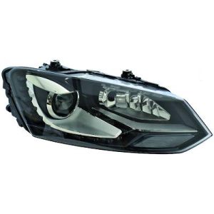 Farol principal Direito para Volkswagen Polo 3/5 portas 09-14