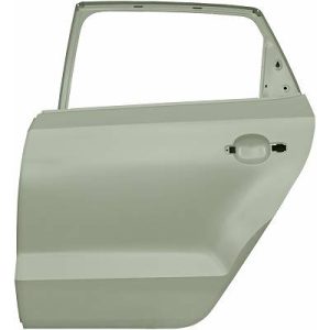 Porta, carroçaria Traseiro Esquerdo para Volkswagen Polo 3/5 portas 14-17
