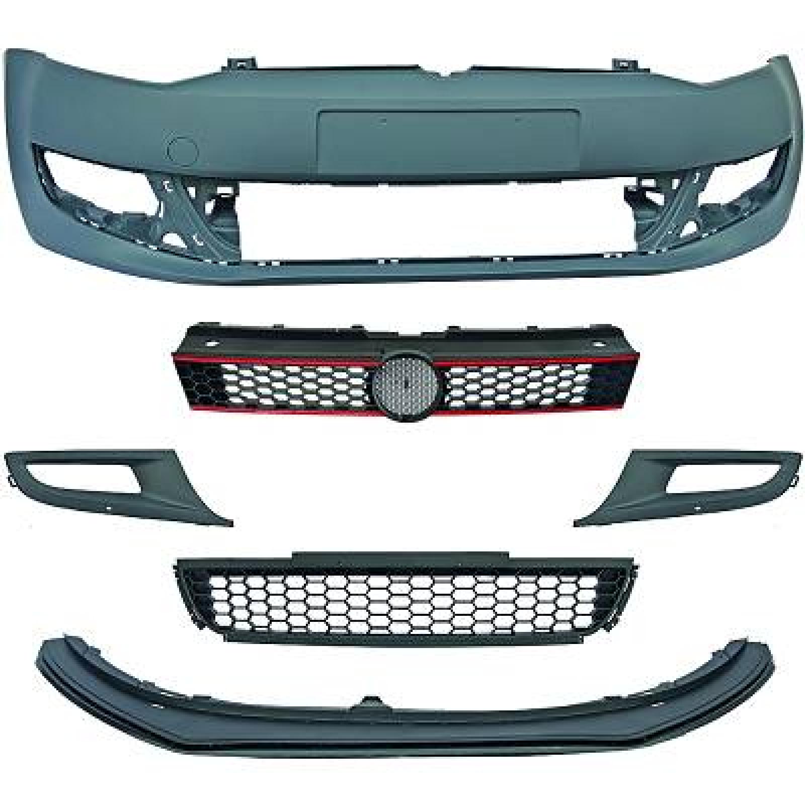 Pára-choques Dianteiro para Volkswagen Polo 3/5 portas 09-14