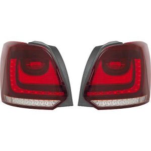 Jogo de farolins traseiros para Volkswagen Polo 3/5 portas 09-14