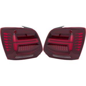 Jogo de farolins traseiros Traseiro para Volkswagen Polo 3/5 portas 09-14
