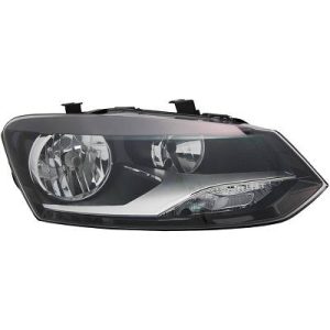 Farol principal Direito para Volkswagen Polo 3/5 portas 09-14