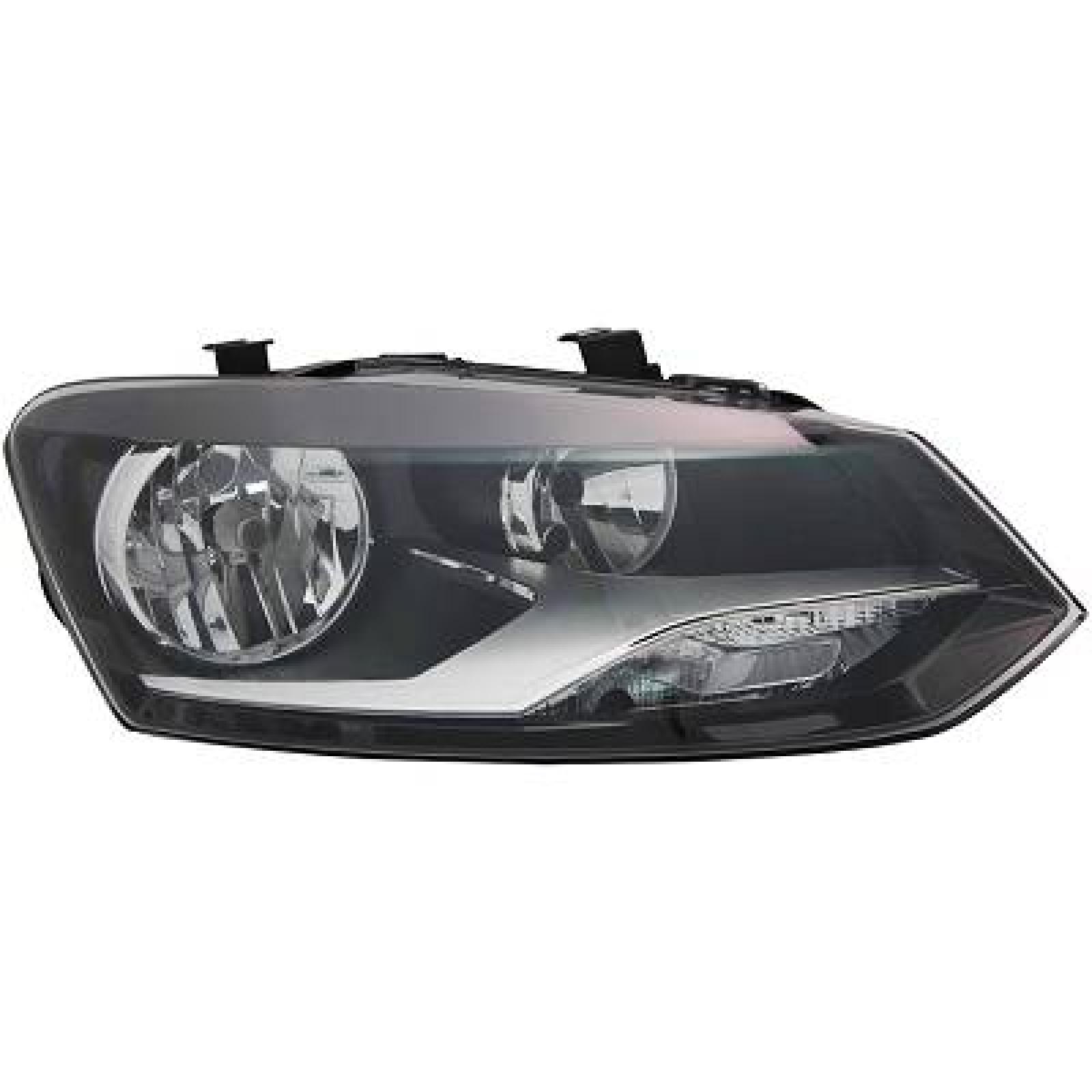 Farol principal Direito para Volkswagen Polo 3/5 portas 09-14