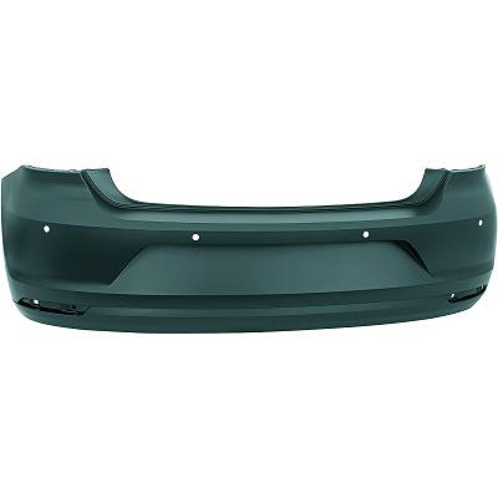 Pára-choques Traseiro para Volkswagen Polo 3/5 portas 14-17