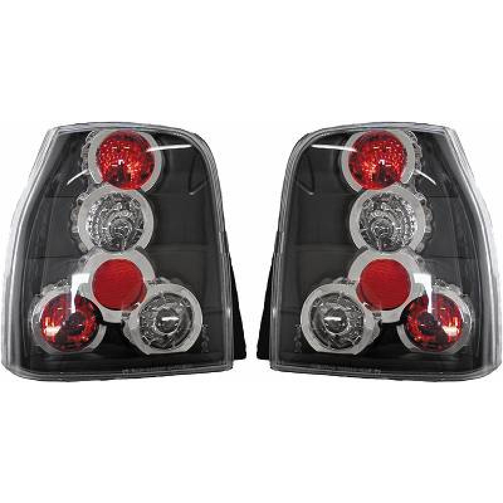 Jogo de farolins traseiros para Volkswagen Lupo 98-05