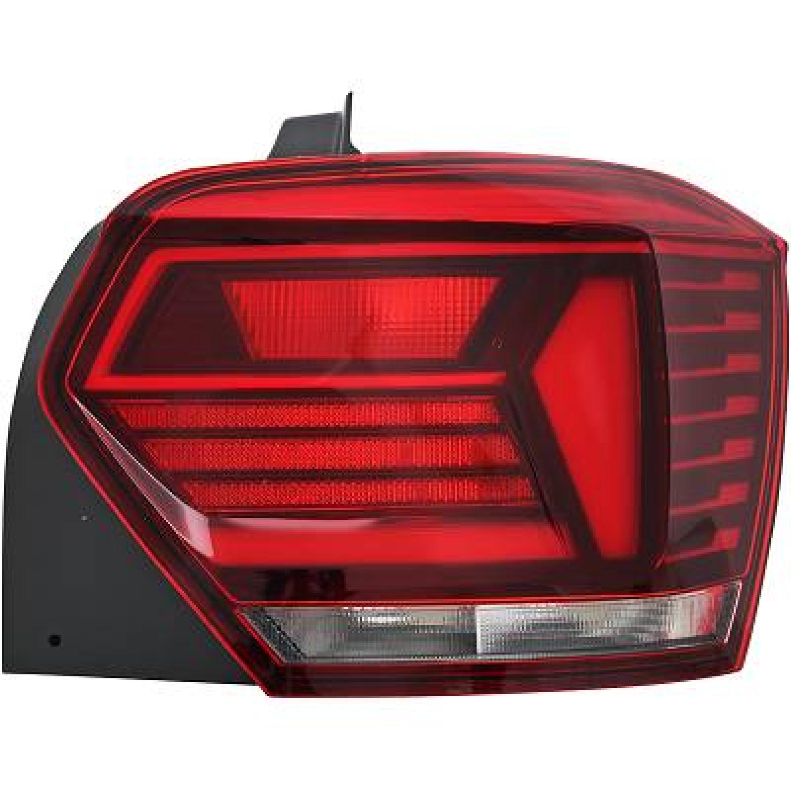 Luz traseira Direito para Volkswagen Polo 3/5 portas 17-21