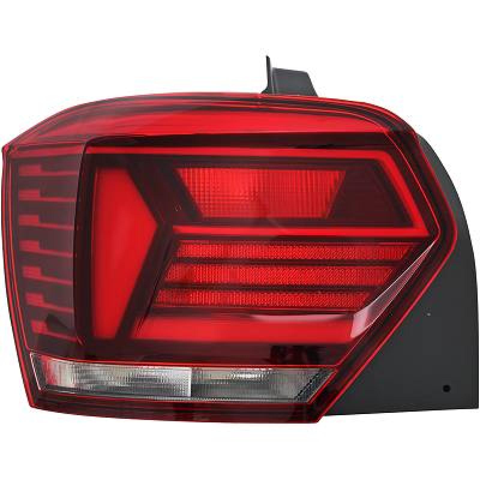 Luz traseira Esquerdo para Volkswagen Polo 3/5 portas 17-21
