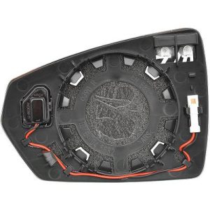 Vidro de espelho, espelho retrovisor exterior Direito para Volkswagen Polo 3/5 portas 17-21