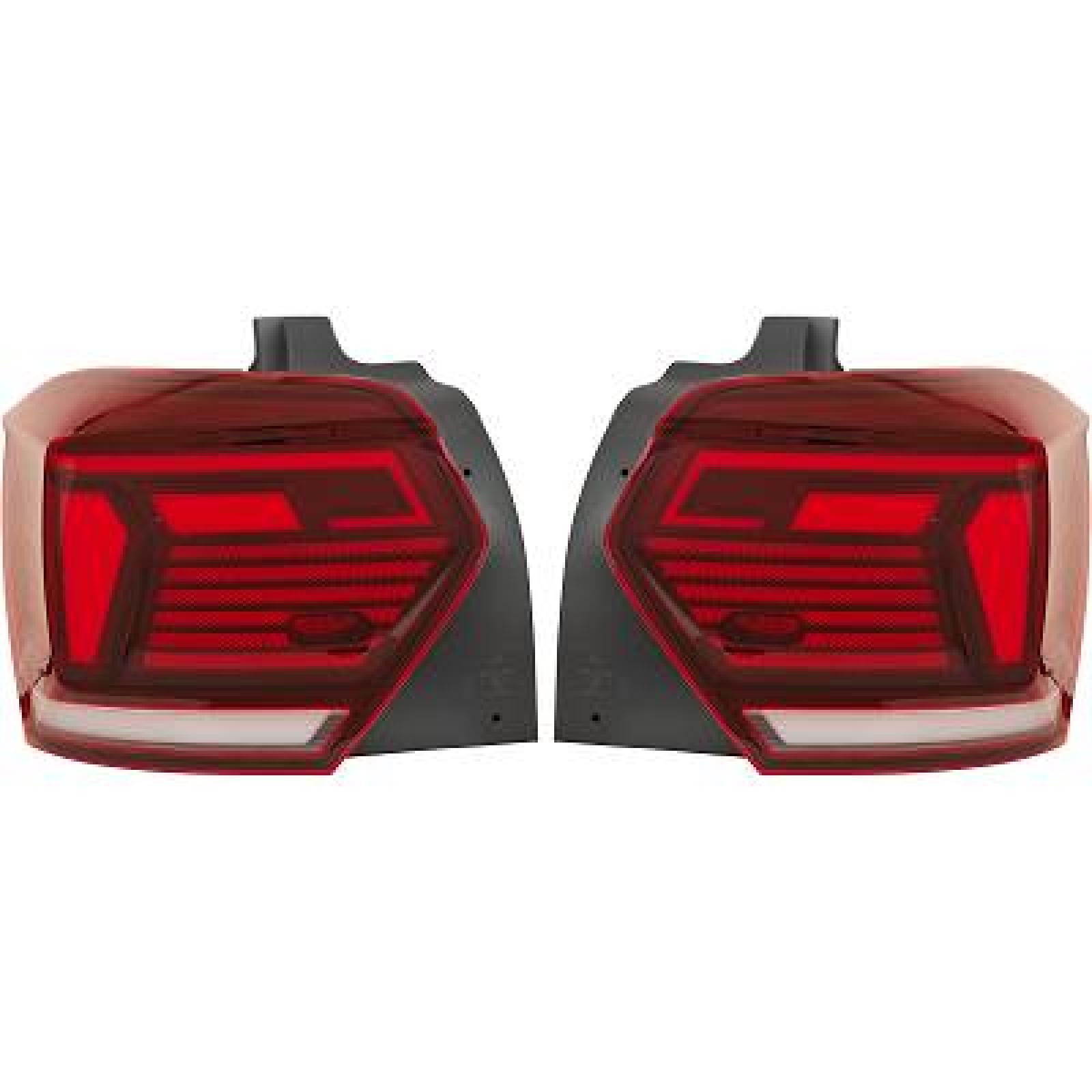 Jogo de farolins traseiros para Volkswagen Polo 3/5 portas 9.17-21