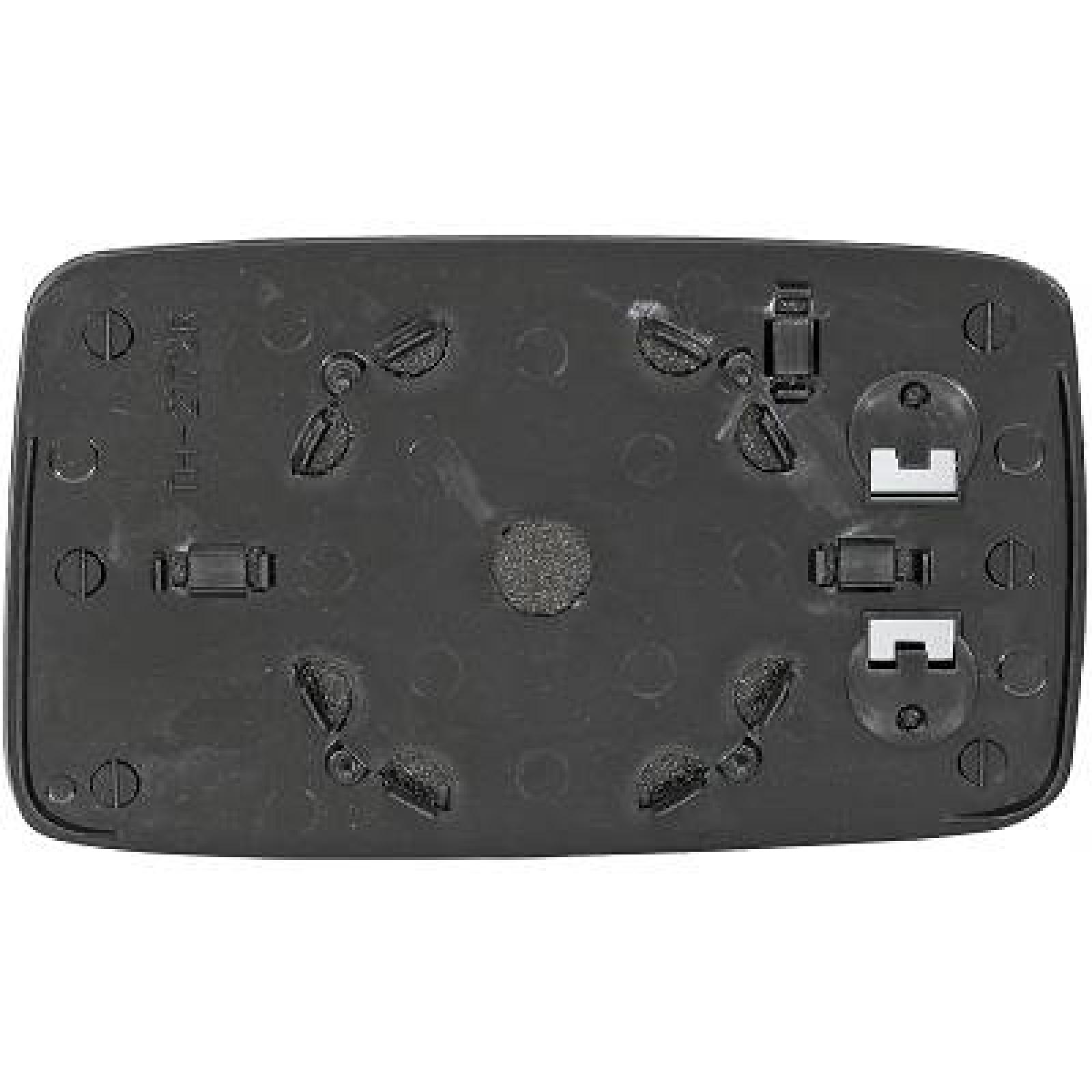 Vidro de espelho, espelho retrovisor exterior Direito para Volkswagen Golf III 91-97