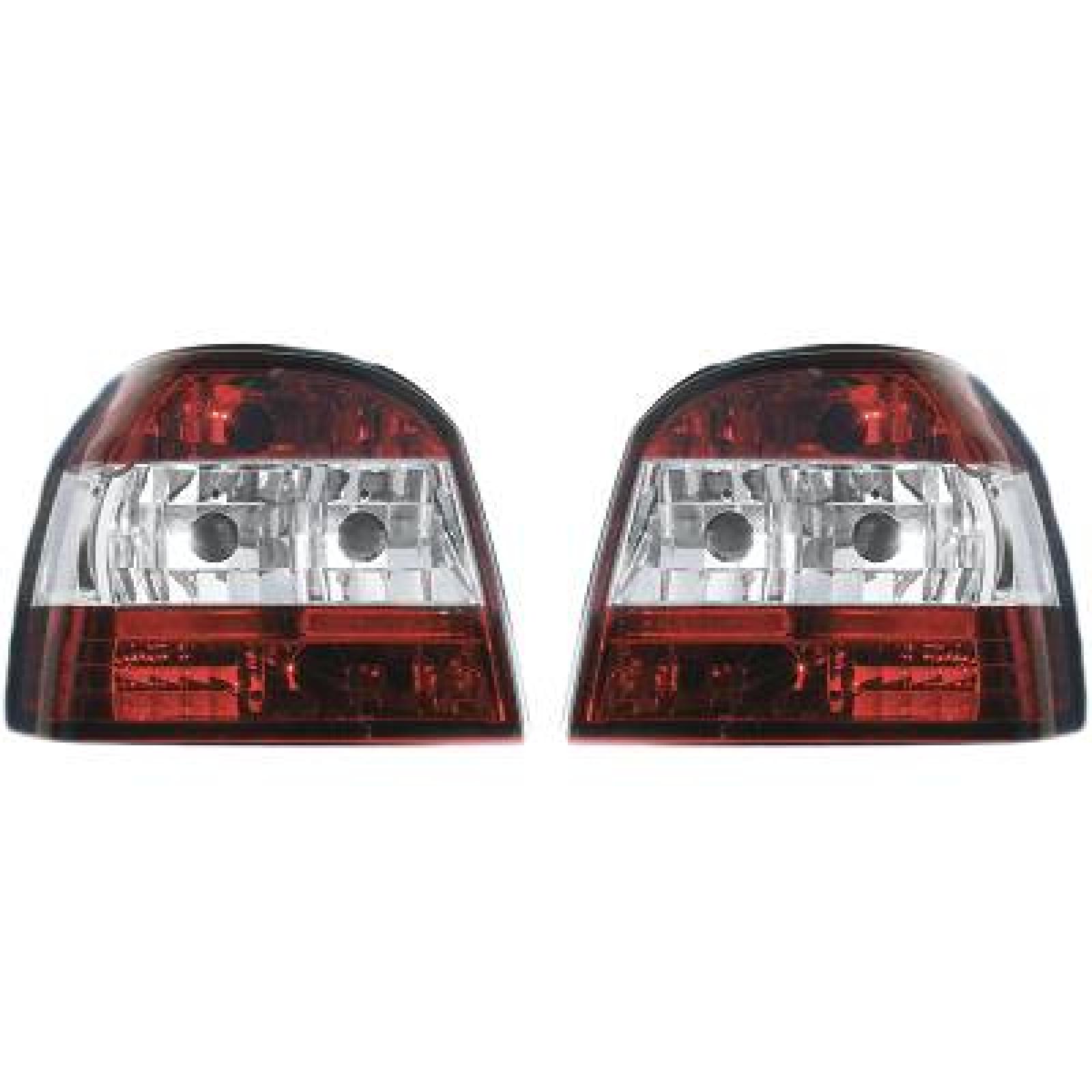 Jogo de farolins traseiros para Volkswagen Golf III 91-97