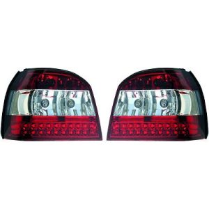 Jogo de farolins traseiros para Volkswagen Golf III 91-97