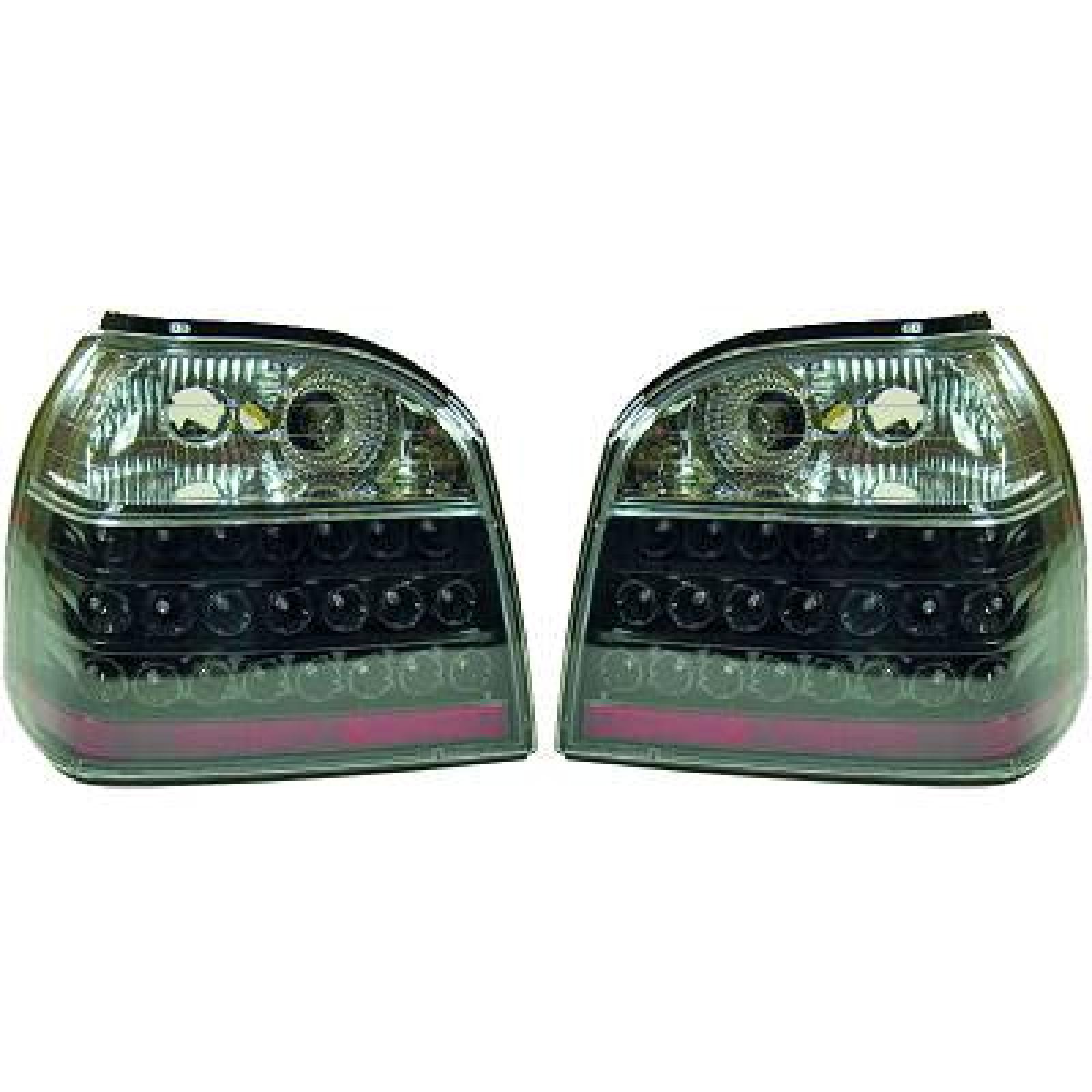 Jogo de farolins traseiros para Volkswagen Golf III 91-97
