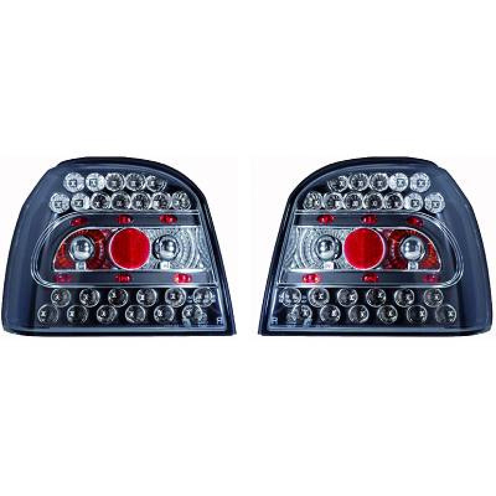 Jogo de farolins traseiros para Volkswagen Golf III 91-97