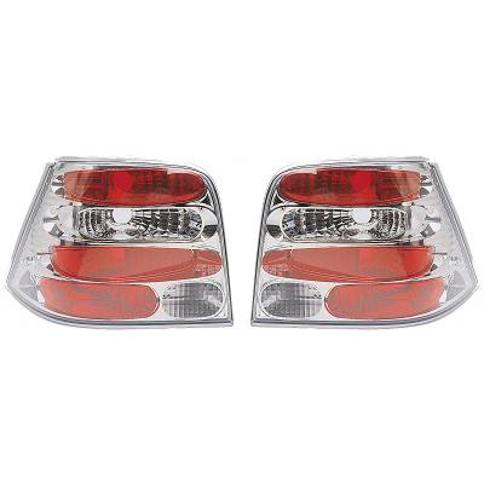 Jogo de farolins traseiros para Volkswagen Golf IV 97-03
